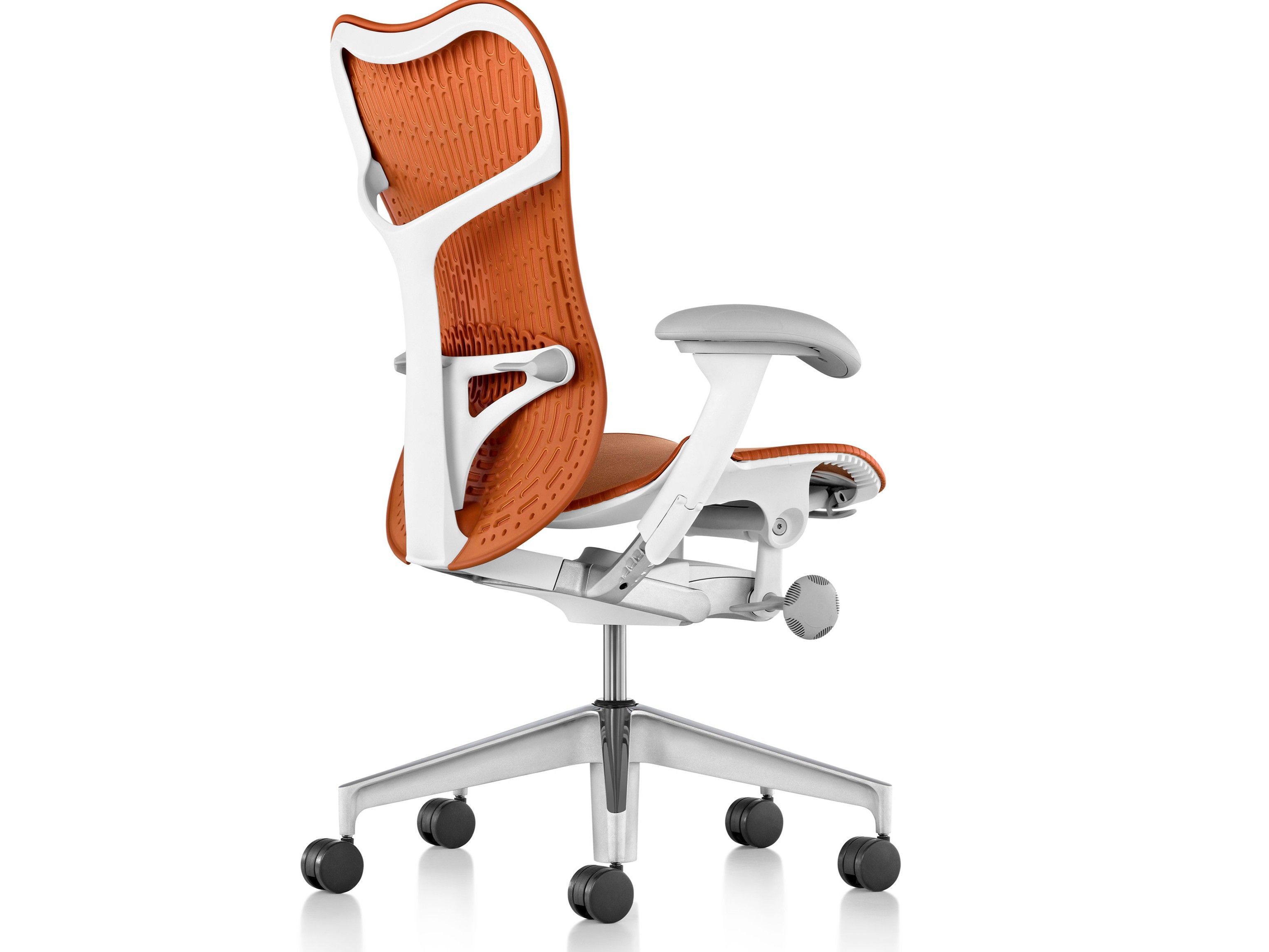 Эргономичное офисное кресло с вращающейся тканью Butterfly Herman Miller Mirra 2 ARCH-00092336 - Вид №3