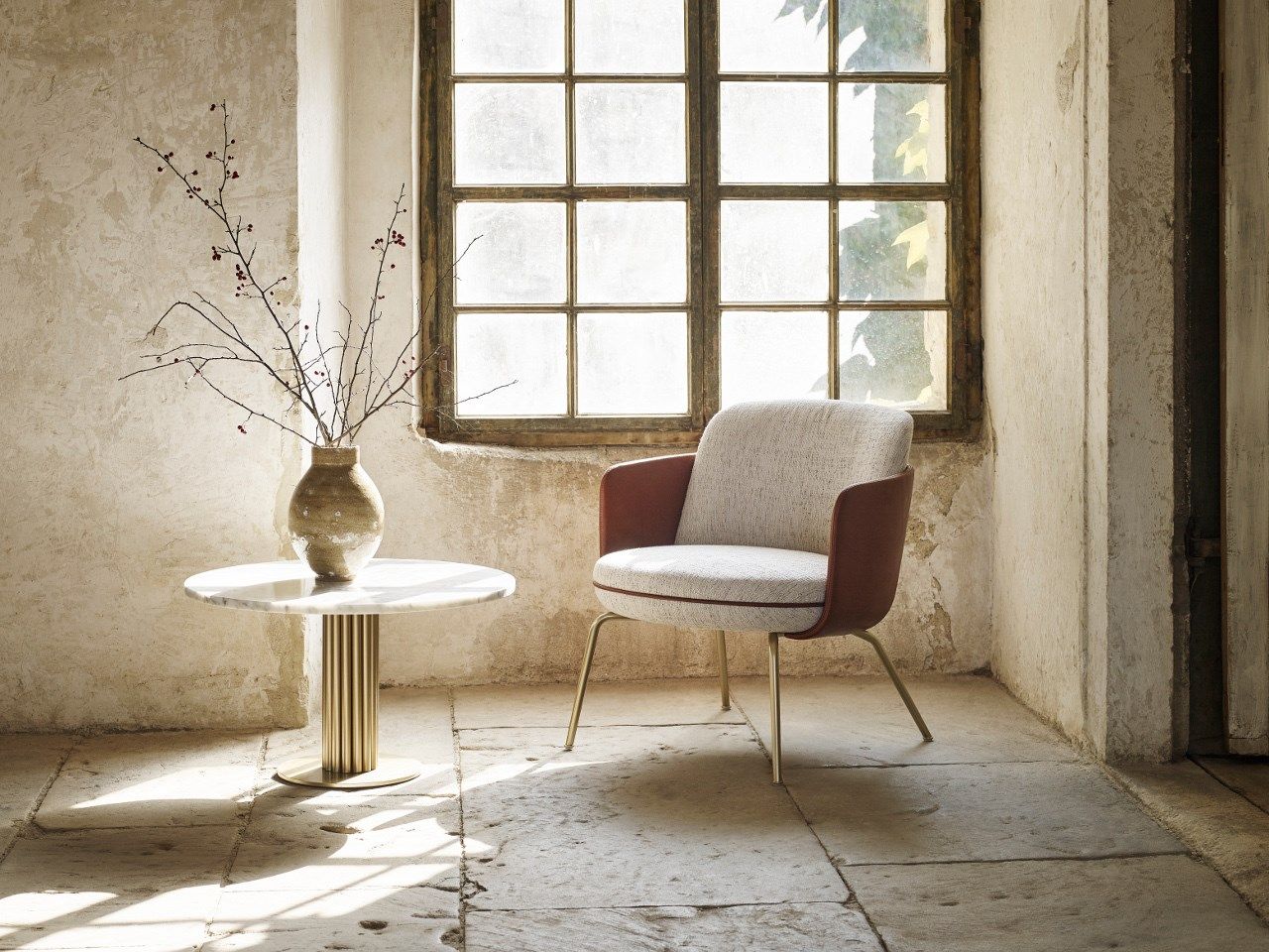 Тканевое кресло с подлокотниками Wittmann Merwyn ARCH-00143359 - Вид №2