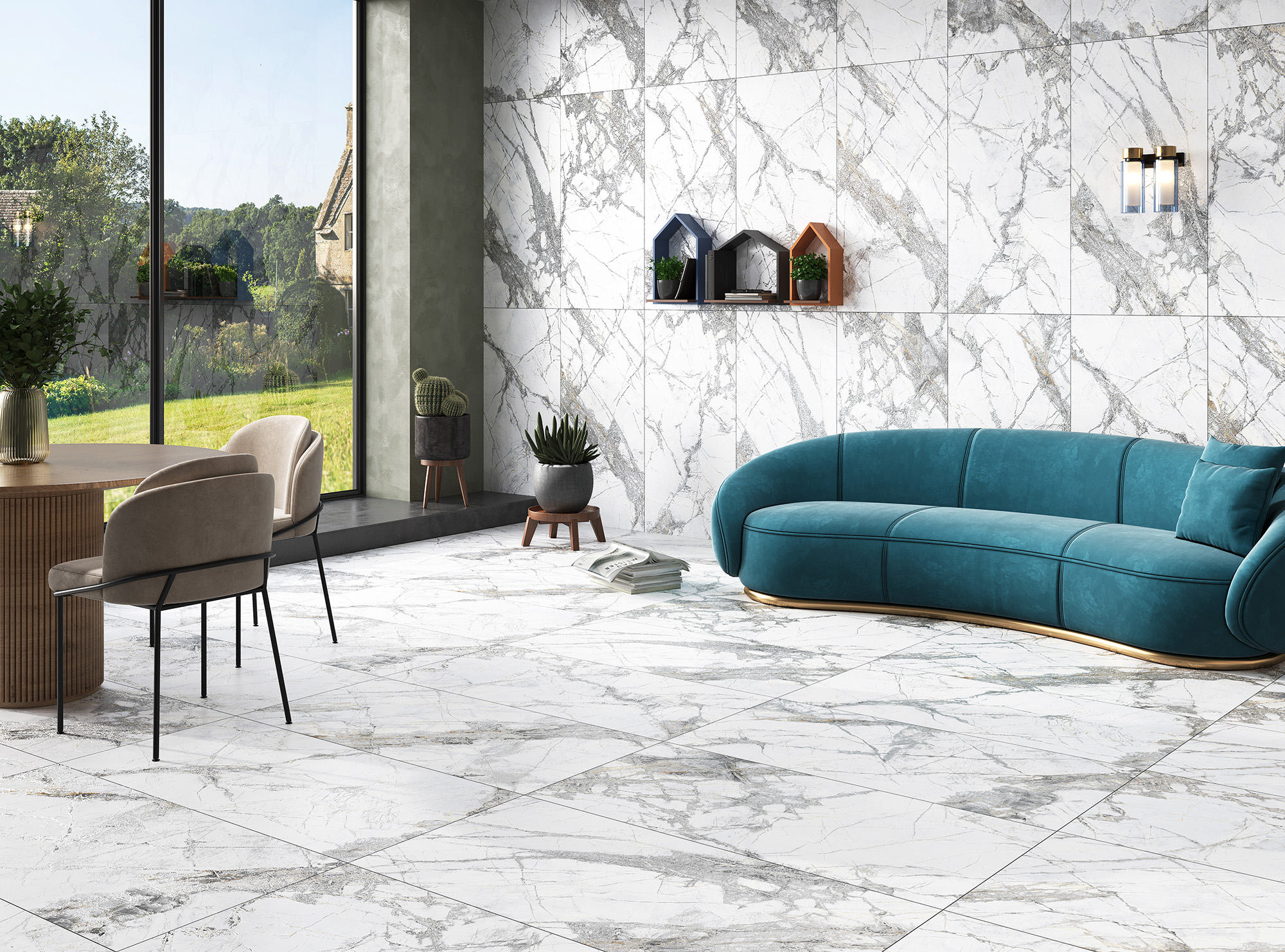 MALTA BIANCO LAPPATO — Элегантность в каждом оттенке CL4008-A Arcadia Ceramica