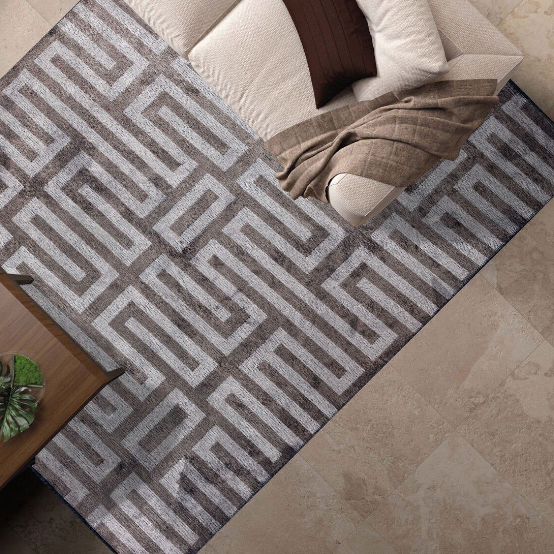 Прямоугольный ковер с рисунком Ademi Exclusive ARCH-00100515 - Вид №5