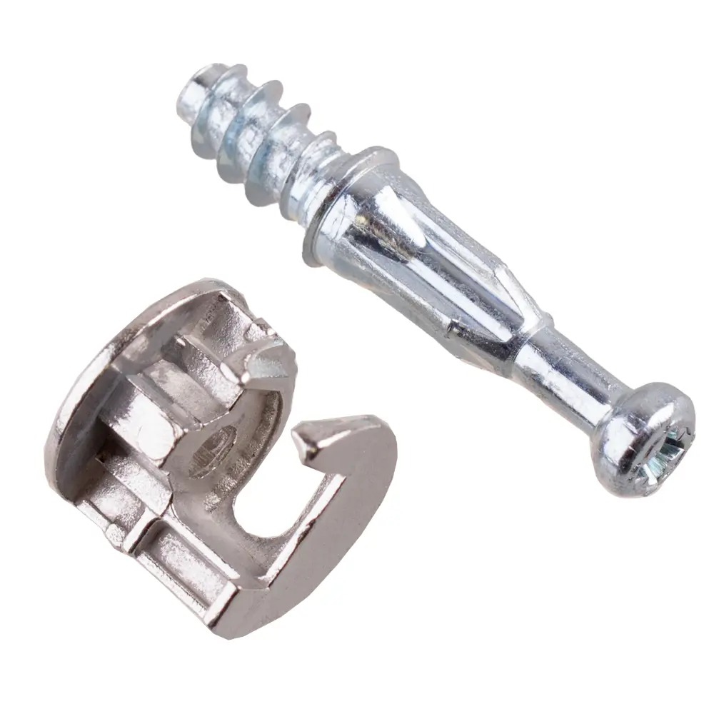 Набор эксцентриковых стяжек 18x24 мм сталь серебристый 4 шт. 89442766 Santreyd STLM-1582260 - Вид №1