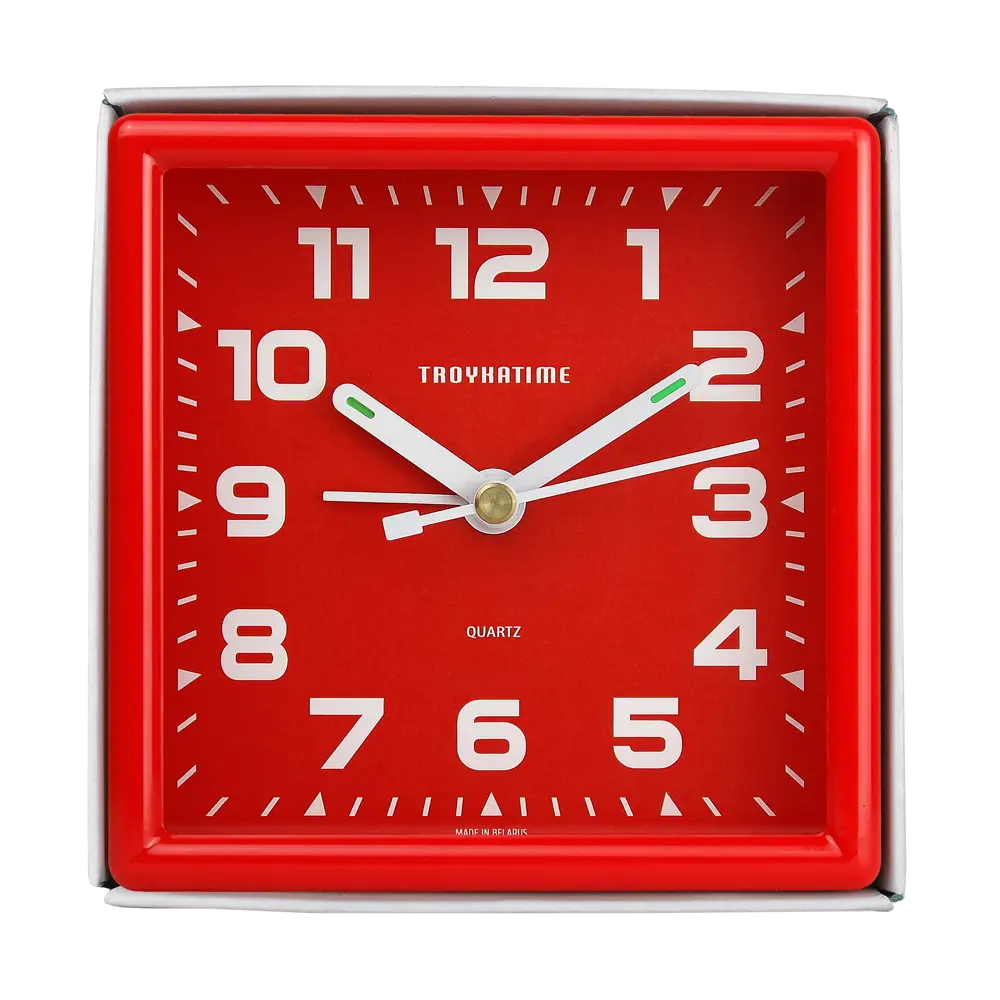 Будильник Troykatime цвет красный STLM-2042435 - Вид №3
