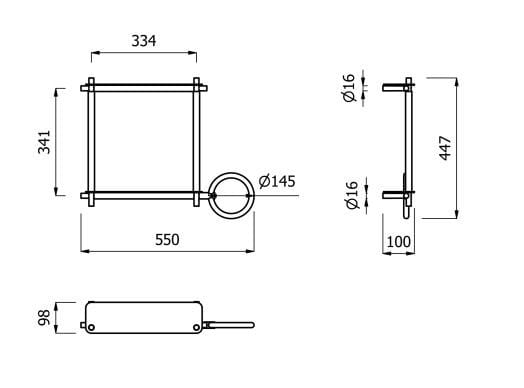 Модульная система ванной комнаты EVER Life Design бак ARCH-00102543 - Вид №24