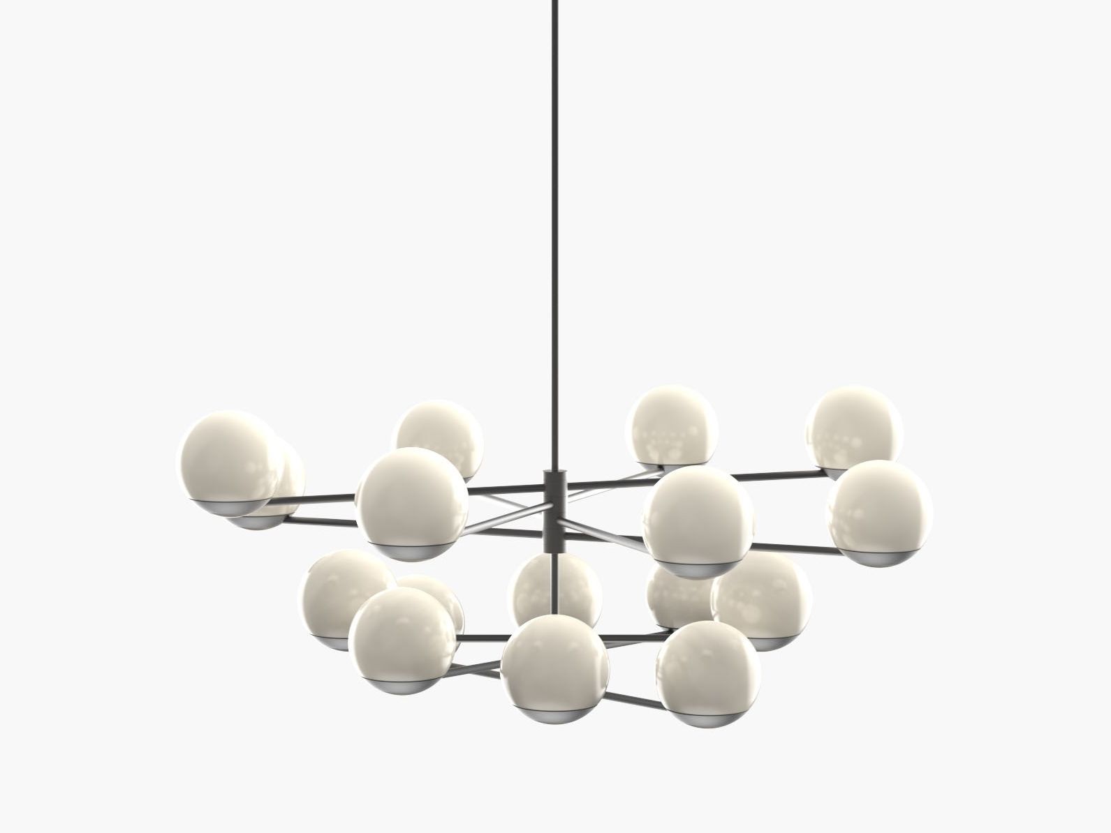 Светодиодный потолочный светильник ручной работы Cameron Design House Мяч и обруч ARCH-00046589 - Вид №9