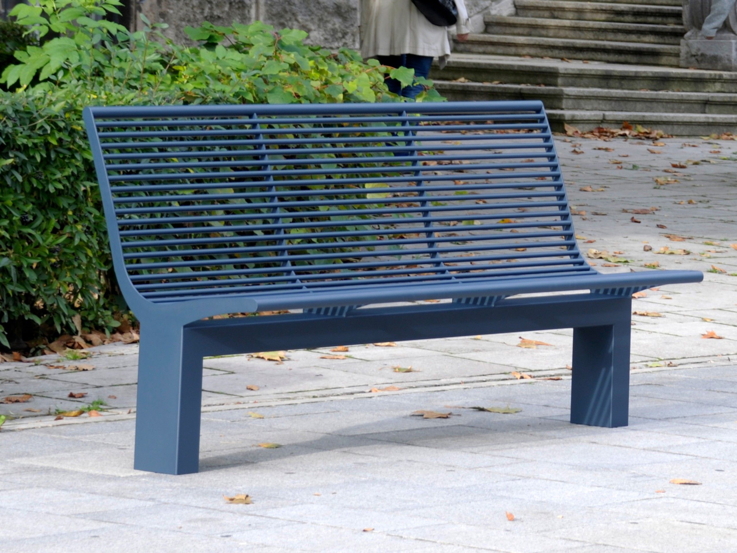 Скамья из нержавеющей стали со спинкой BENKERT BANKE Siardo ARCH-00070369