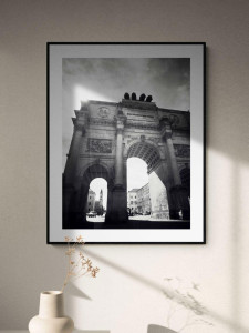 98270268 Постер на холсте Триумфальная арка в Мюнхене 60x90 см в подарочном тубусе STLM-0613742 Santreyd
