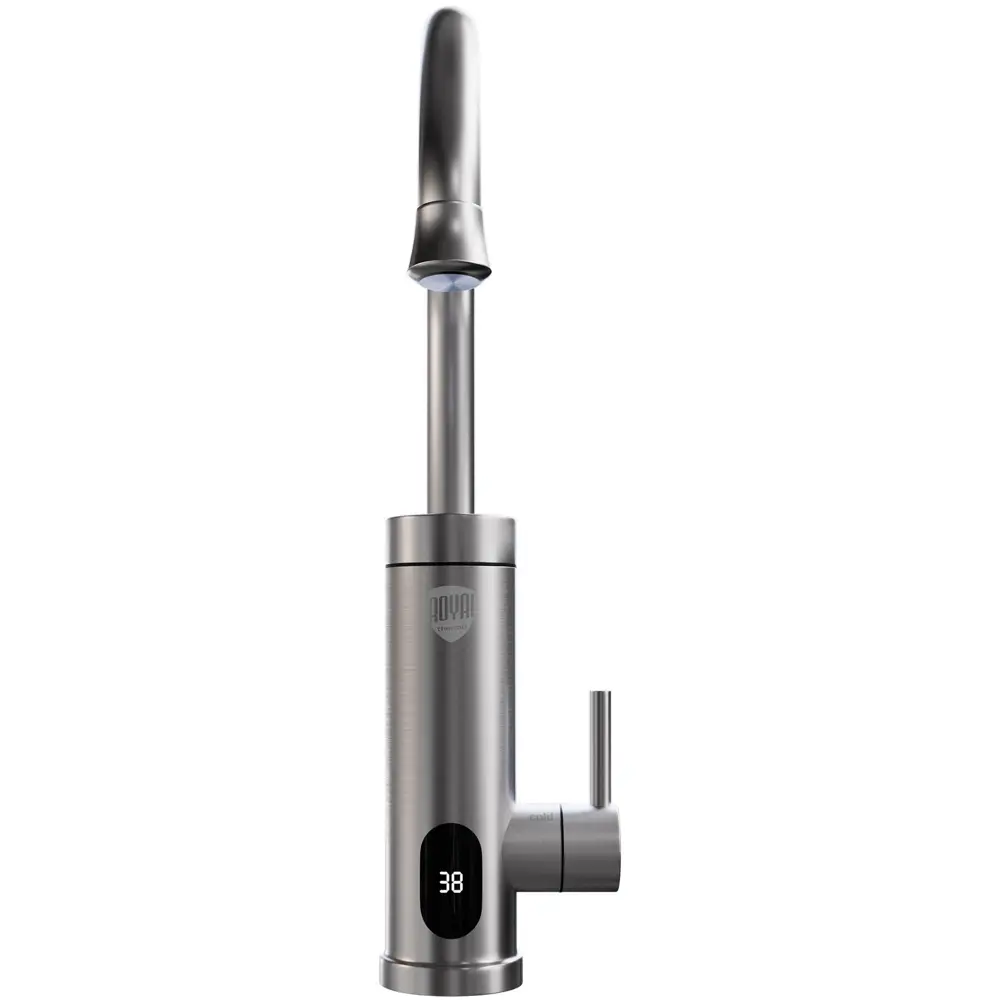 Проточный водонагреватель электрический Royal Thermo EasyFit ST 3.3 кВт серый с краном STLM-2040407