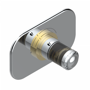 U95-5100B Ручка регулировки для термостата THG, арт.5100A 1/2" и 5200A 3/4" Thg-paris Malmaison Portoro Хром/золото