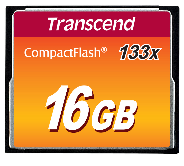 TS16GCF133 16gb cf card (133x) Transcend Santreyd  - Вид №1
