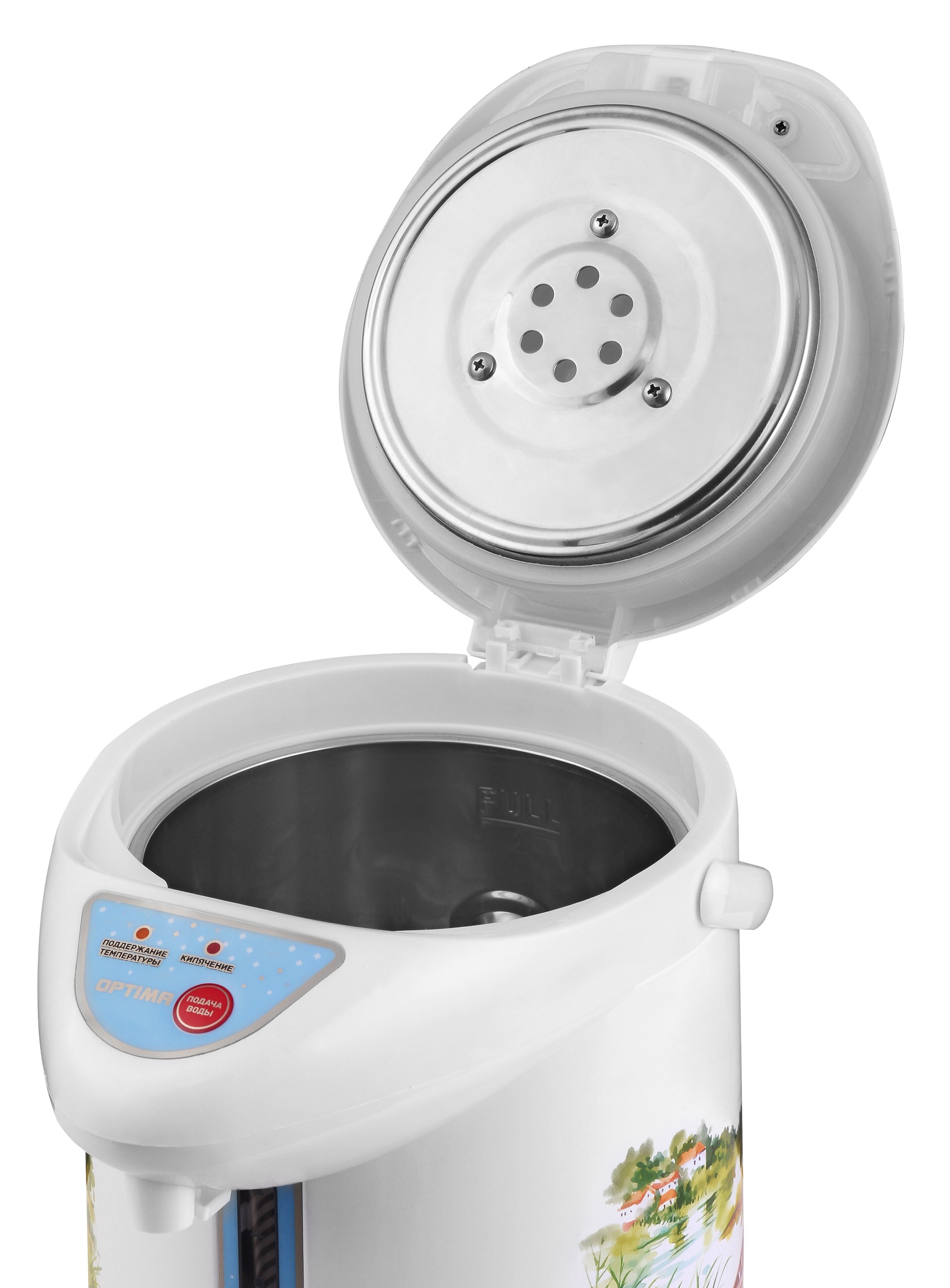 5359504 Термопот OPTIMA AP-303R белый STDN-0121651 - Вид №7