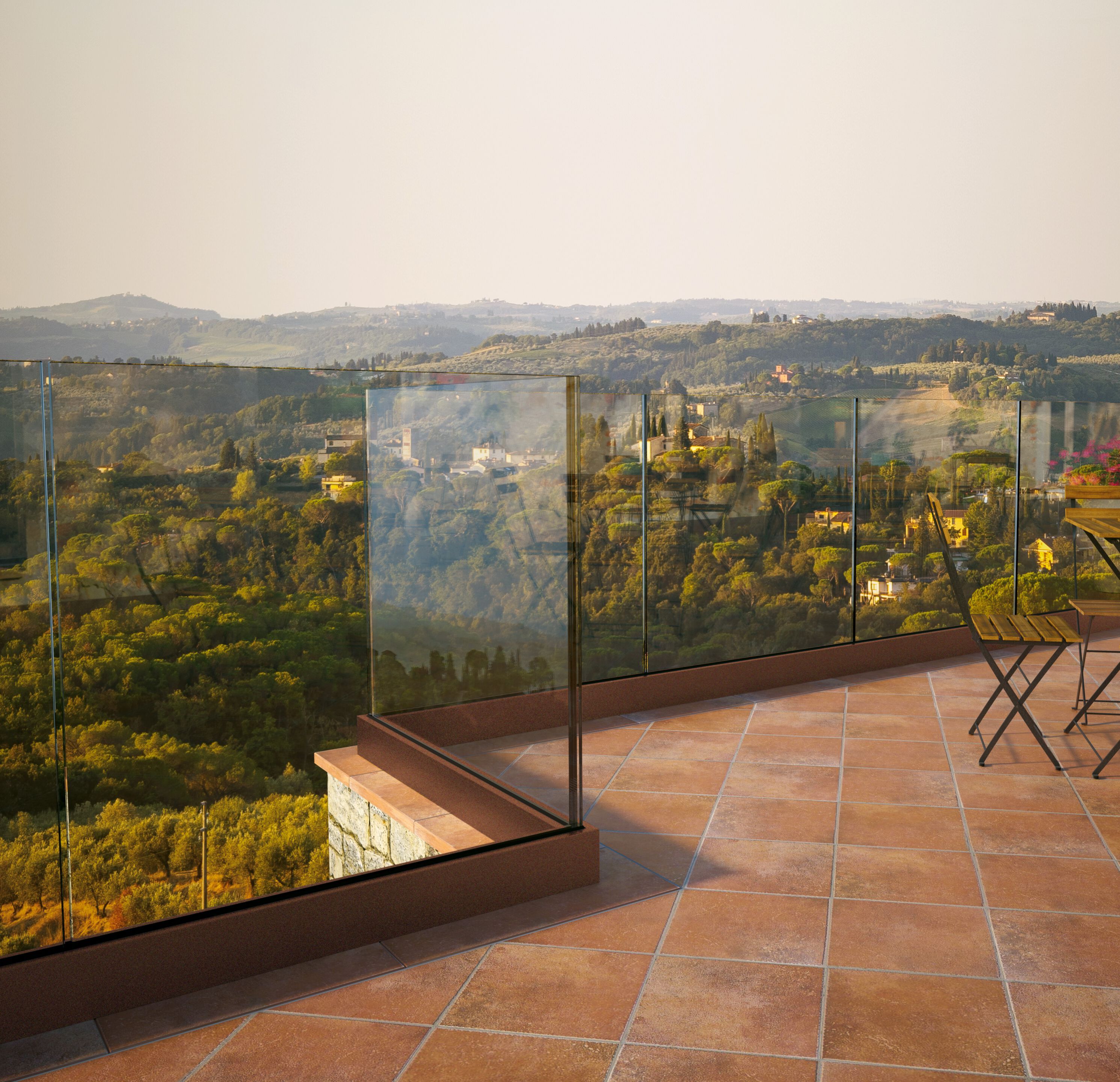 Стеклянный парапет Saint-Gobain - Logli Defender ARCH-00082232 - Вид №4