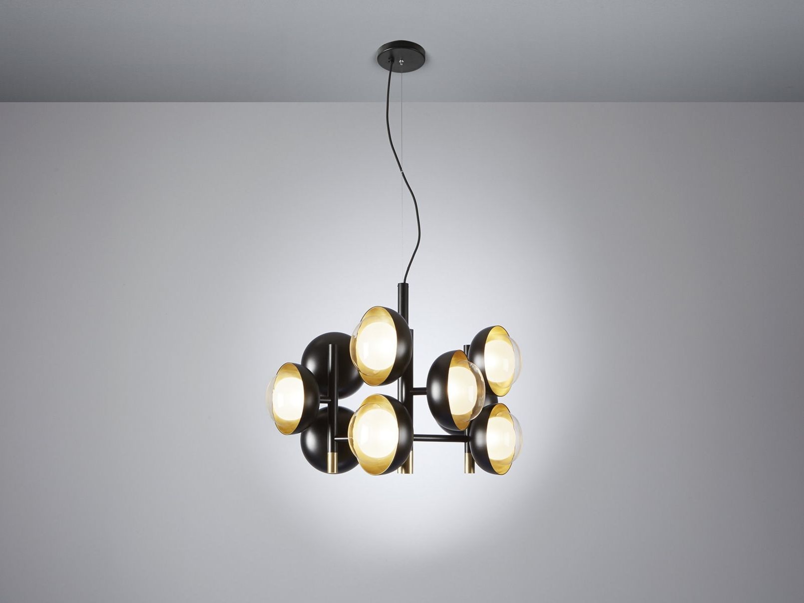 Подвесной светильник из металла и боросиликатного стекла Tooy ARCH-00120312