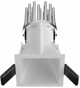 Linea Light Group Квадратный светодиодный точечный светильник из алюминия с порошковым покрытием