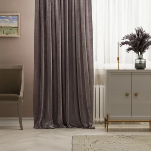 Штора на ленте Inspire Casador 160x280 см цвет фиолетовый 83561991 STLM-2149953
