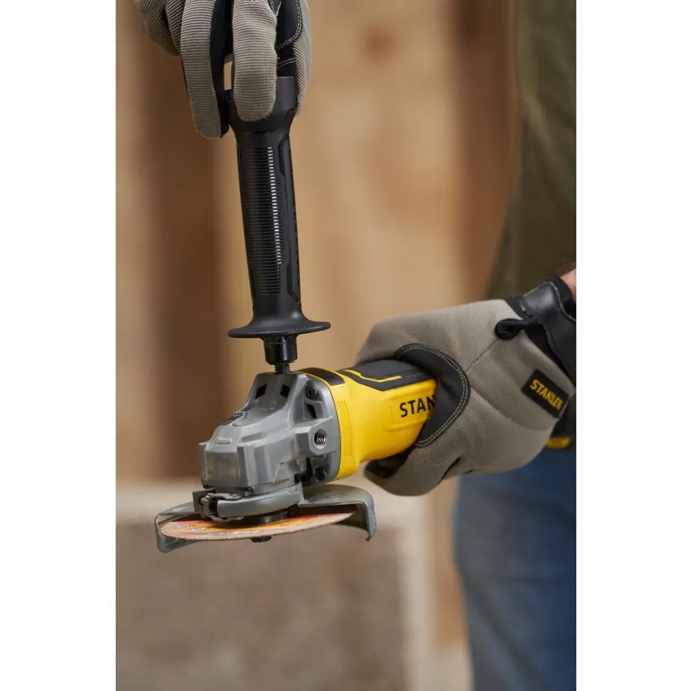 УШМ аккумуляторная бесщеточная Stanley Fatmax SFMCG700B-XJ, 18 В, 125 мм, без АКБ и ЗУ STLM-2110584 - Вид №19