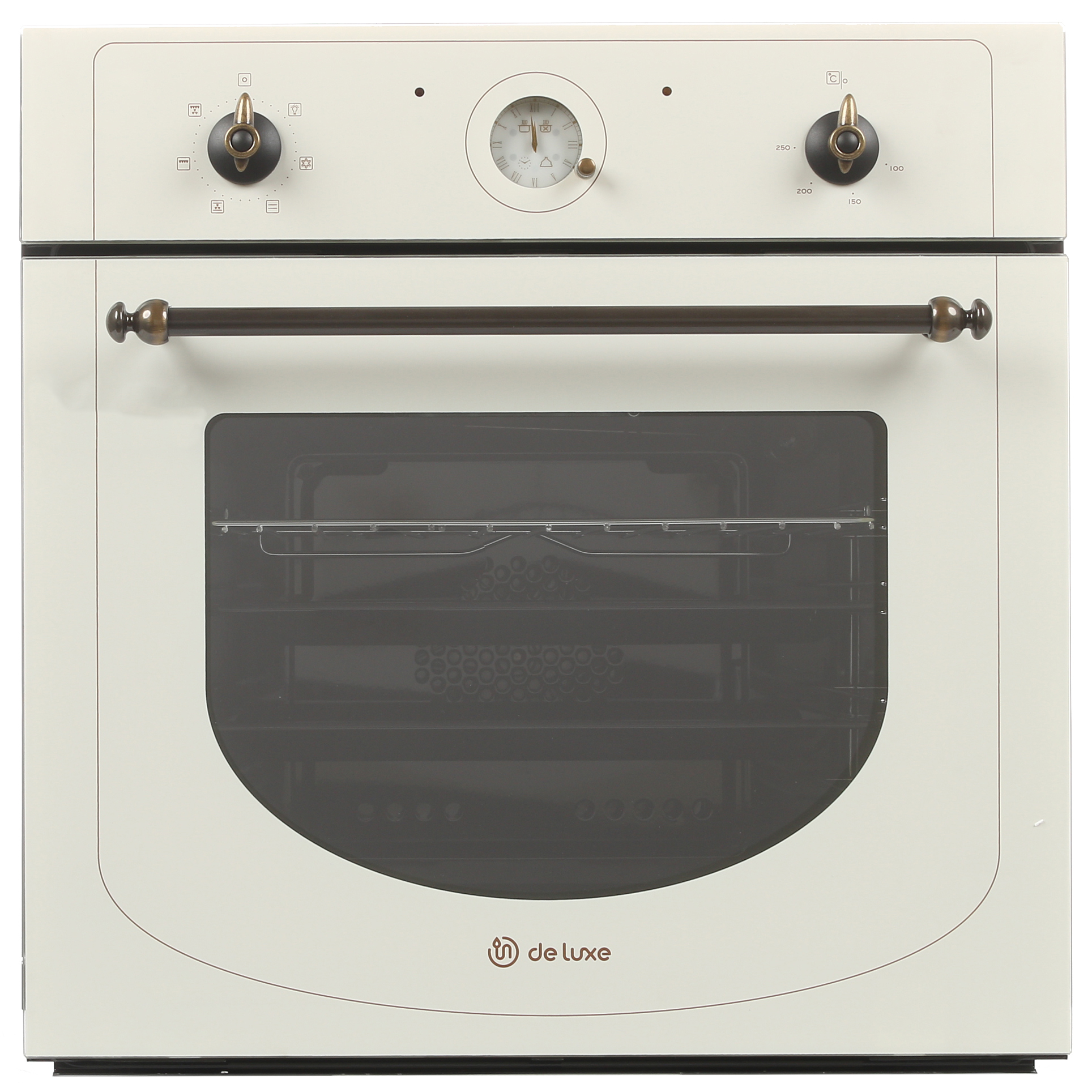 8167655 Электрический духовой шкаф De Luxe 6006.05эшв-060 бежевый STDN-0142494