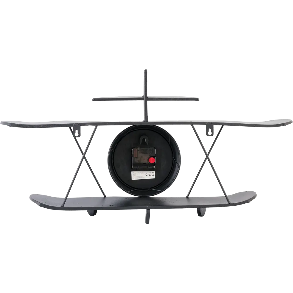 Настенные часы Atmosphera Самолет 15x33x63 см черный 169309 STLM-2167622 - Вид №1