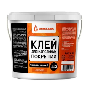 Клей монтажный Uniklebe 112 для напольных покрытий универсальный 1.3 кг