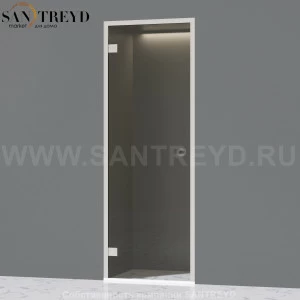 Effegibi FIT 80 Стеклянная левая дверь без порога с профилем из алюминия. Размеры: длина 80 см, высота 210 см HP10010002
