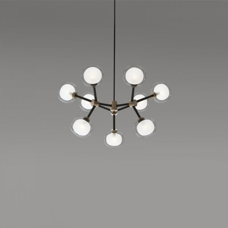 Подвесной светильник из металла и боросиликатного стекла Tooy Nabila ARCH-00039920 - Вид №19