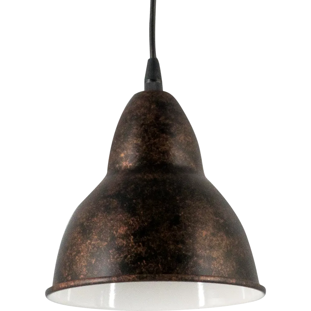 Подвесной светильник Eglo Truro 1хE27x60 Вт цвет медный/патина 18559769 STLM-2208302  - Вид №1