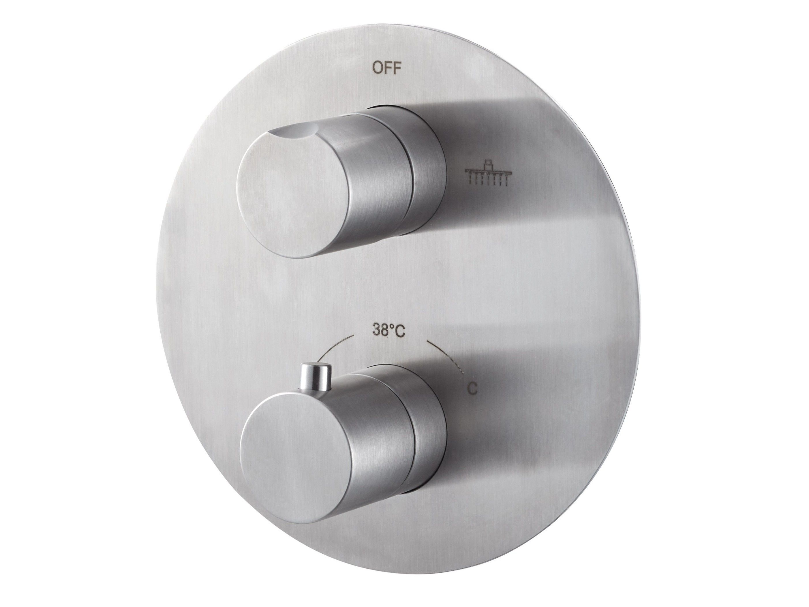 Встраиваемый термостатический смеситель для душа из нержавеющей стали Tubico Nilo ARCH-00113561 - Вид №1