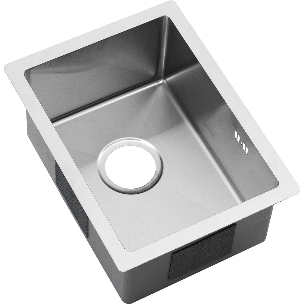 Мойка R3344H MELANA ProfLine 3,0/200 САТИН врезная прямоугольная MLN-R3344H - Вид №5