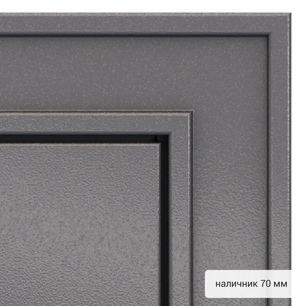 Дверь металлическая Гарант, 960 мм, левая, цвет антик орех TOREX STLM-2099321 - Вид №5