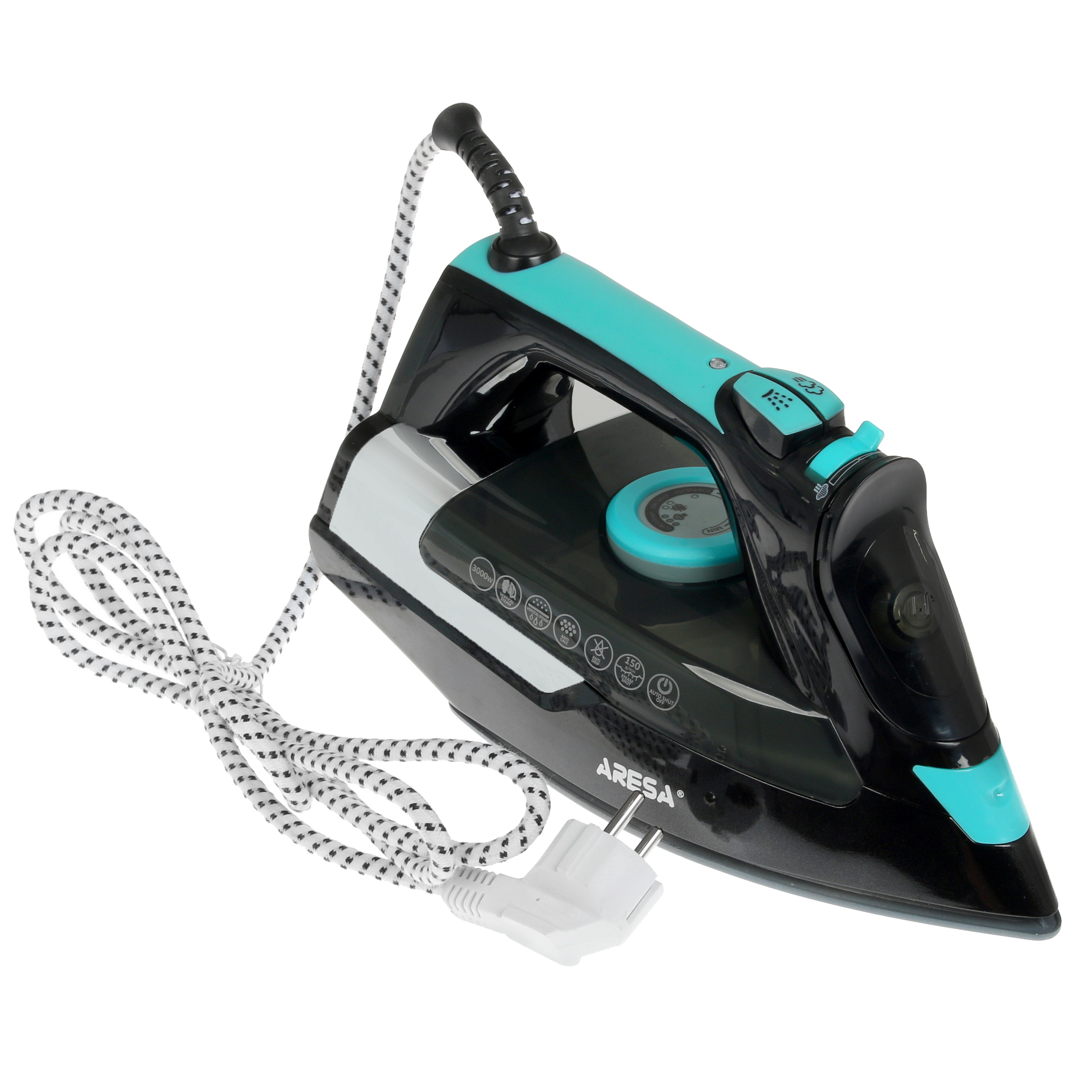 1121907 Утюг ARESA AR-3114 черный STDN-0042662 - Вид №5