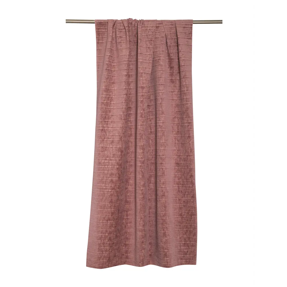 Штора на ленте Basel, 139x260 см, однотон, цвет розовый INSPIRE STLM-2181611