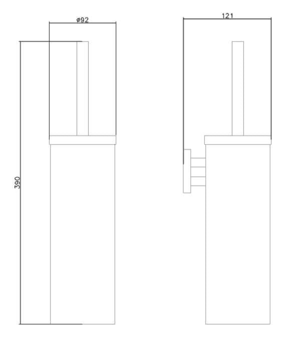 Туалетная щетка из нержавеющей стали LUSSO Urban ARCH-00007323 - Вид №1