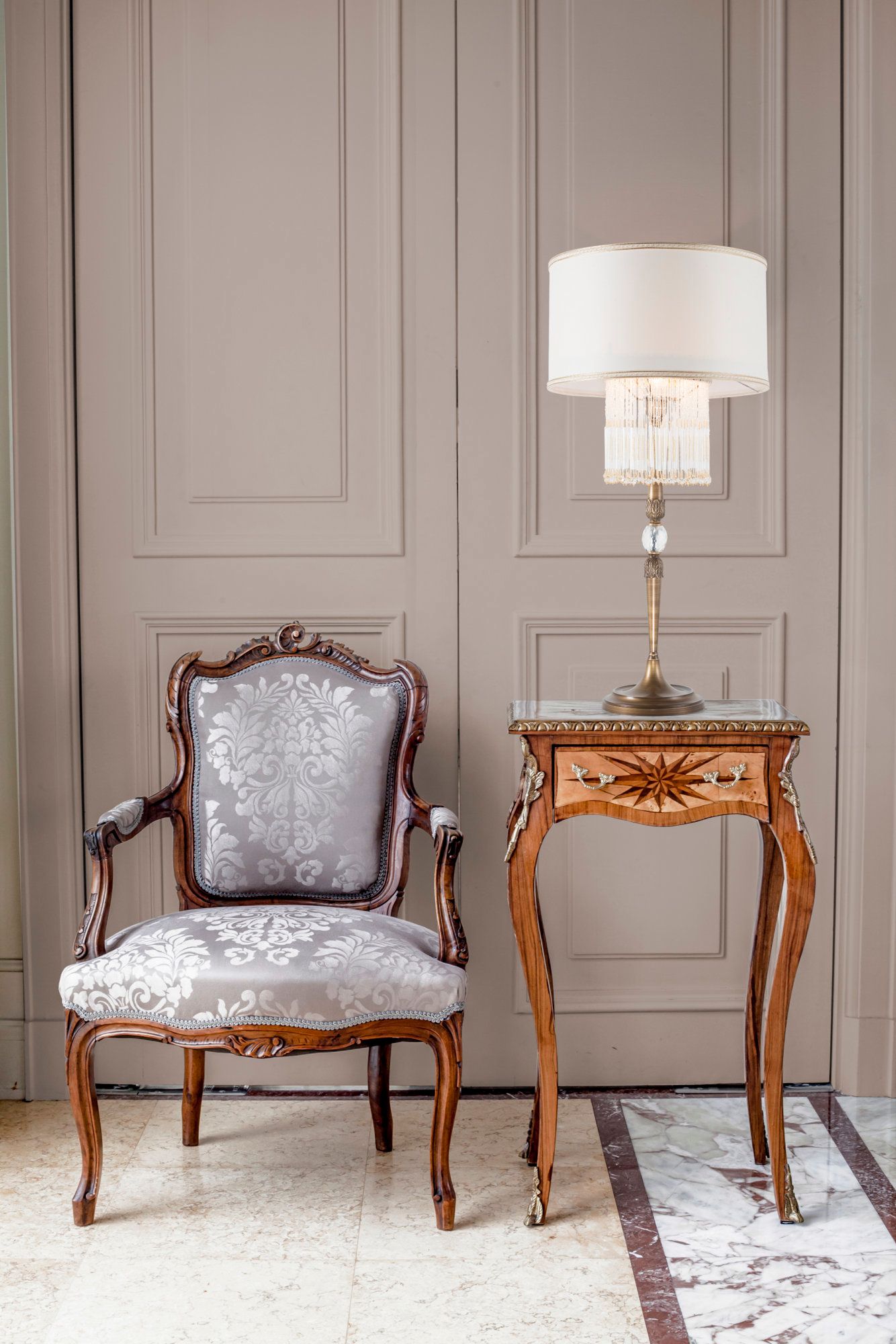 Настольная лампа с кристаллами Patrizia Volpato Венеция ARCH-00051370