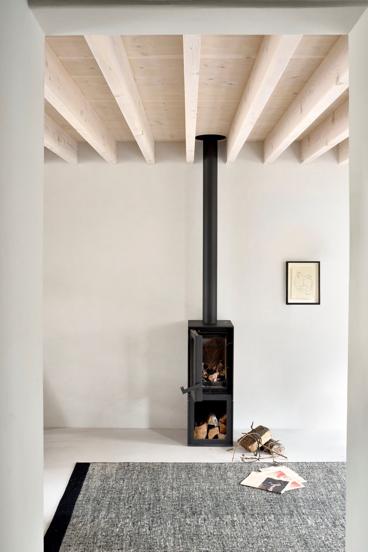 Прямоугольный ковер ручной работы из шерсти Ethnicraft Предметы первой необходимости ARCH-00132879 - Вид №4