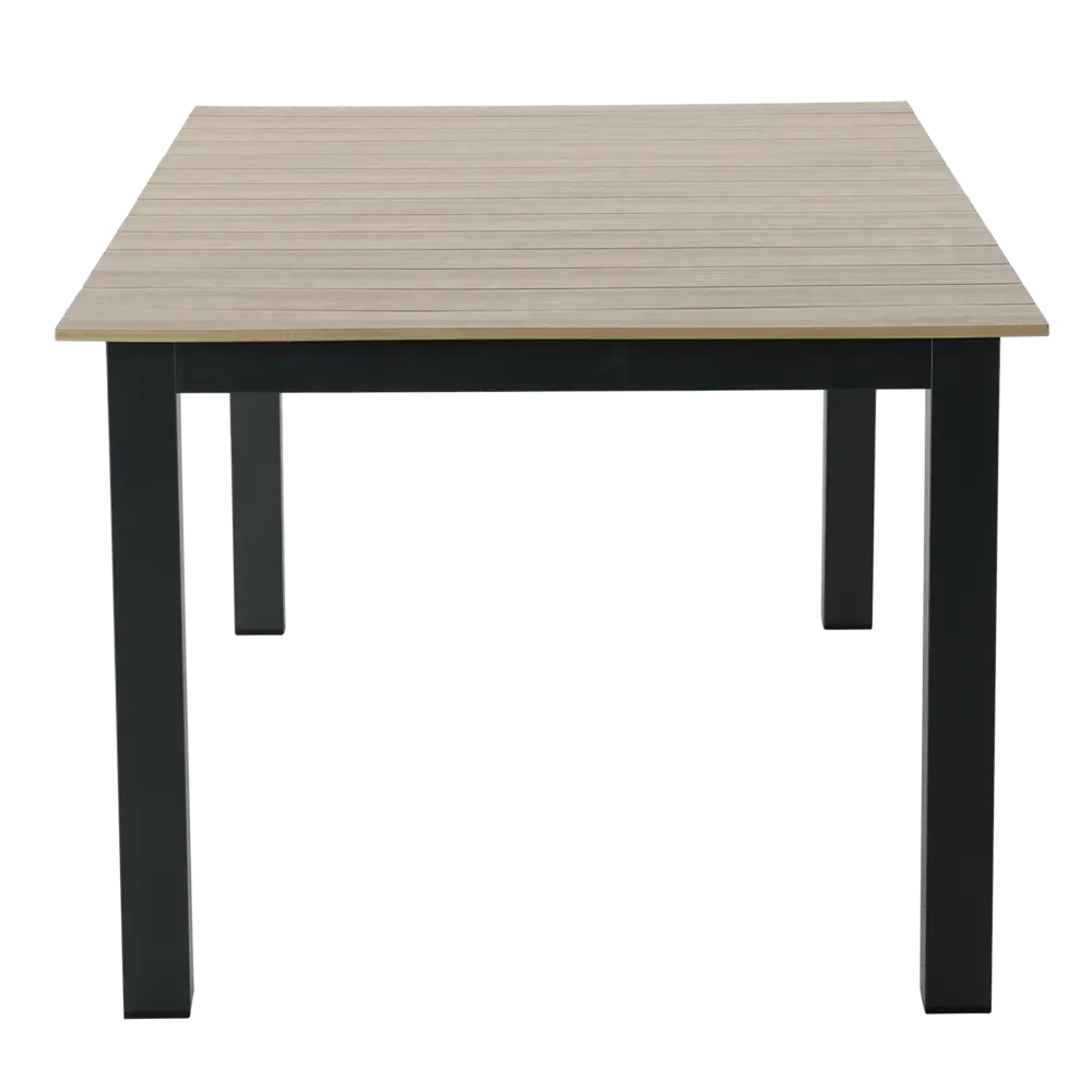 Стол садовый Naterial Clara 200x100x75 см алюминий цвет коричнево-серый STLM-2151228 - Вид №2