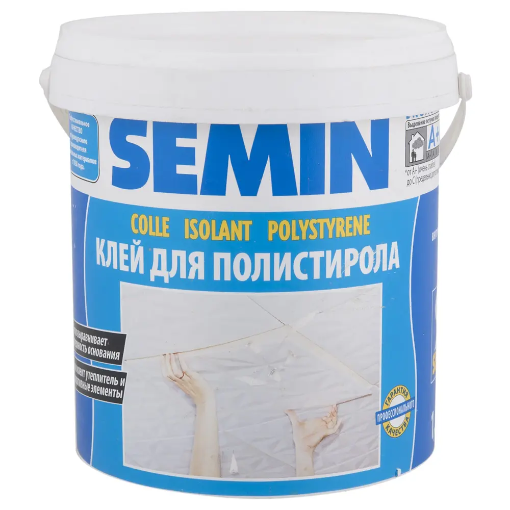 Клей для полистирола Semin Colle Isolant 1.5 кг STLM-2040663