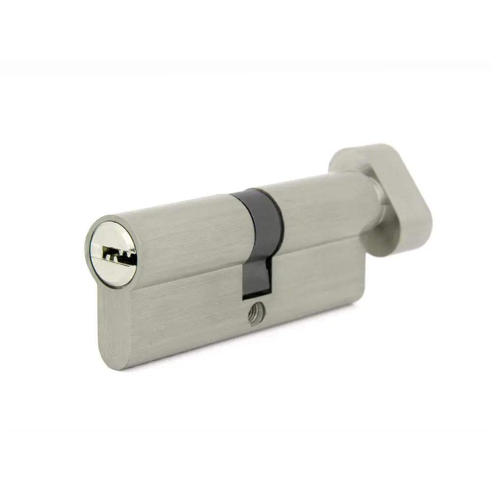 Цилиндр Palladium 40x40 мм ключ/вертушка цвет никель STLM-2102499