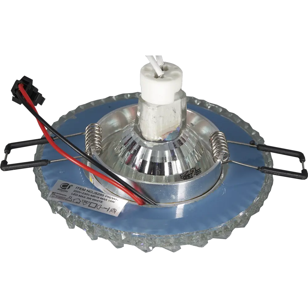 Светильник точечный встраиваемый S295 PR/WH 65 мм, 2.5 м², цвет перламутровый Ambrella light STLM-2055861 - Вид №5