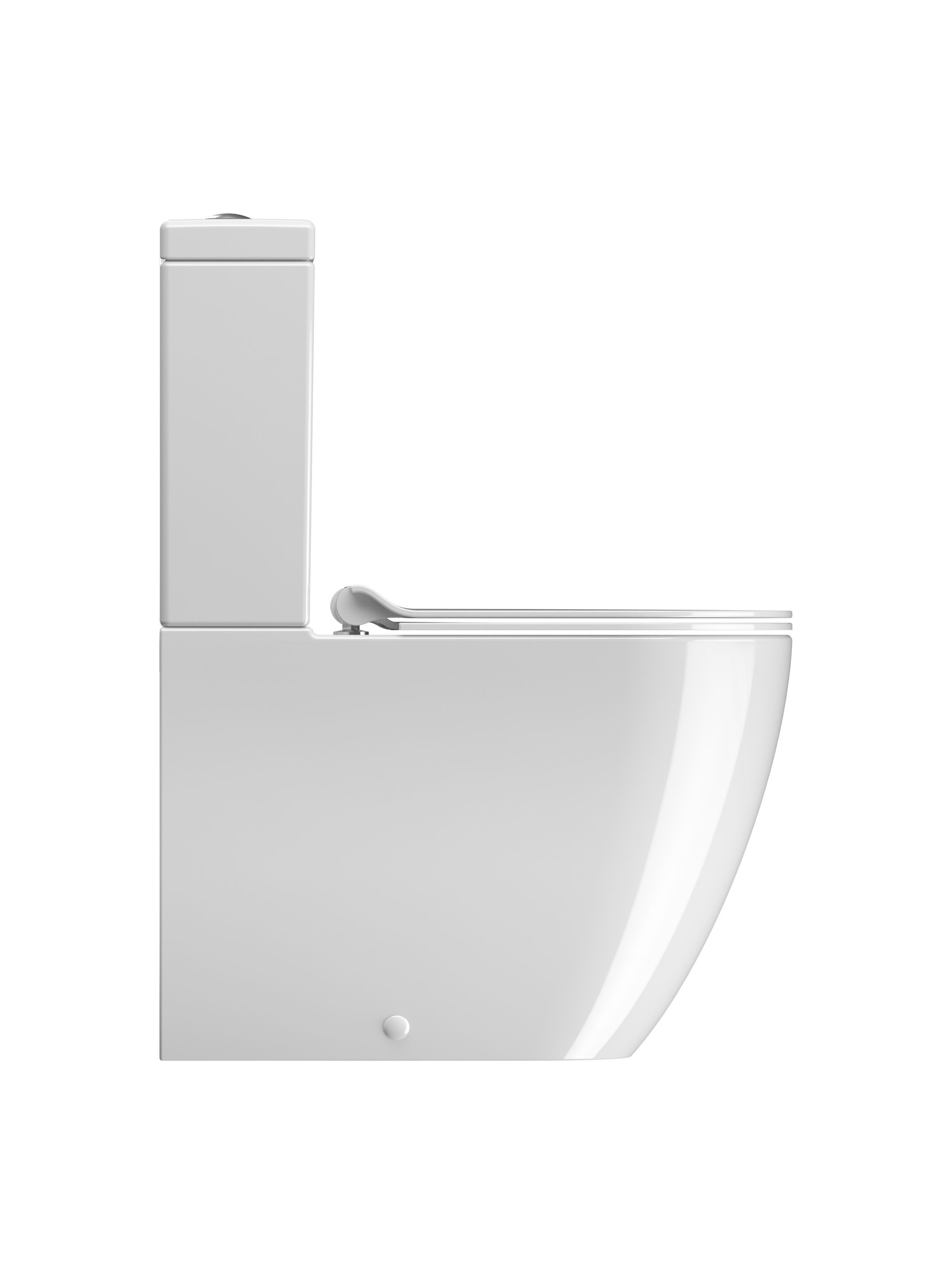 Напольная керамическая моноблочная туалетная комната GSI ceramica Pura ARCH-00023010 - Вид №2