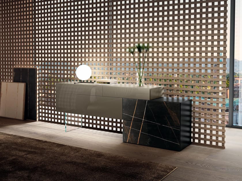 Стеклянный комод Lago 36e8 ARCH-00057543