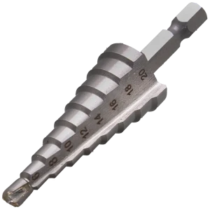 Сверло ступенчатое по металлу Вихрь 73/10/6/17 4-20x16.5 мм