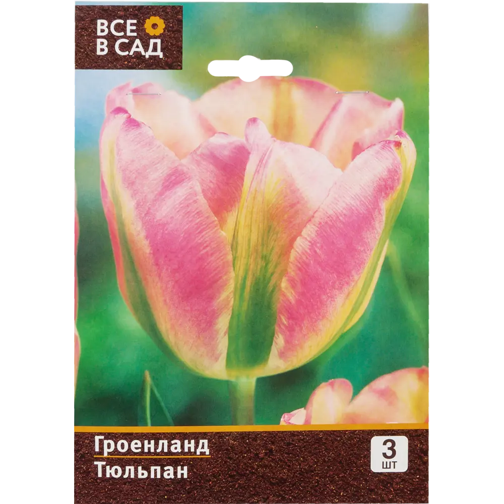 Тюльпан «Гроенланд» размер луковицы 10/11, 3 шт ВСЕ В САД STLM-2022082