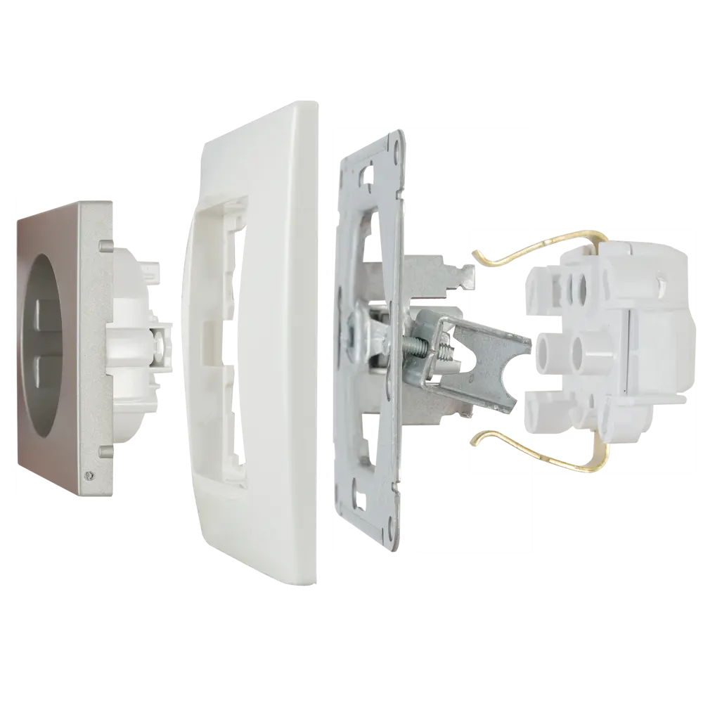 SYSTEME ELECTRIC W59 Deco — розетка скрытого монтажа с защитными шторками 82797854 STLM-1117327 - Вид №5