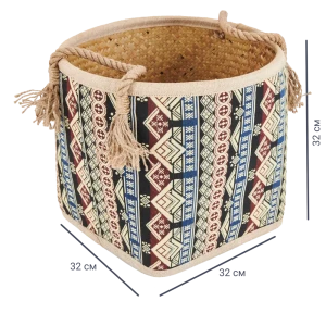 Корзина мягкая Kub HAP8546 32x27x30 см 19 л пальмовое волокно