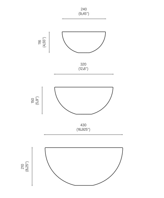 Низкий стул из черного мрамора Marquina Michael Anastassiades MEDITATION ARCH-00138652 - Вид №5