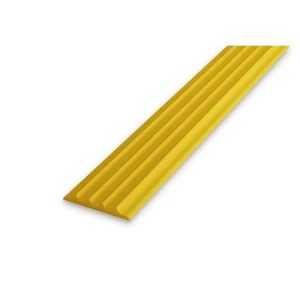 Профиль противоскользящий для ступеней Alprofi ВПУ 71.2700.423 19.5 см ПВХ цвет желтый