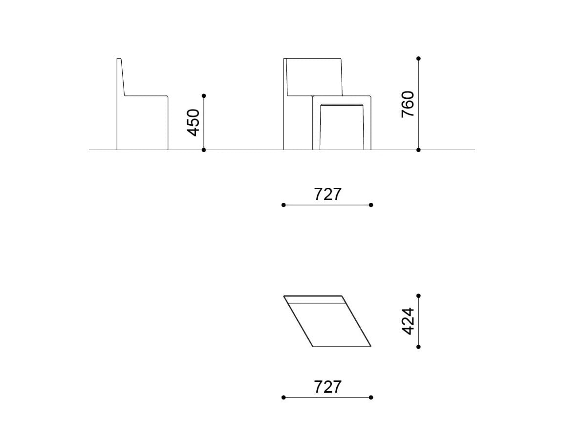 Наружное сидение HPC Metalco Isometric ARCH-00131037 - Вид №2