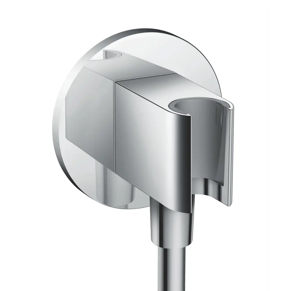Подключение для шланга душевого Hansgrohe Fixfit Porter с держателем цвет хром STLM-2123433