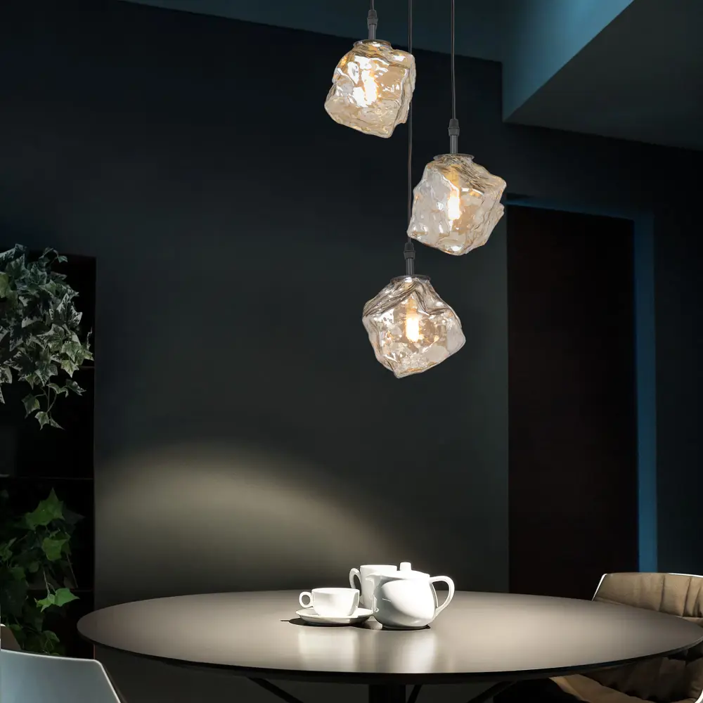 VITALUCE Комета Лайт — подвесной светильник с тремя плафонами для современного интерьера 89437965 STLM-1581923 - Вид №11