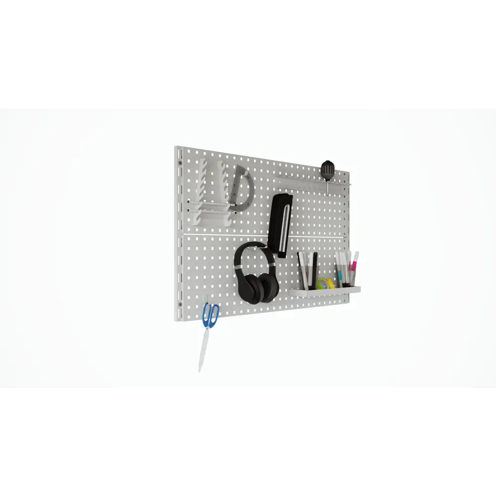 Подвеска для инструментов KONSENSA для фиксации полки 1 см сталь цвет белый STLM-2117491 - Вид №8