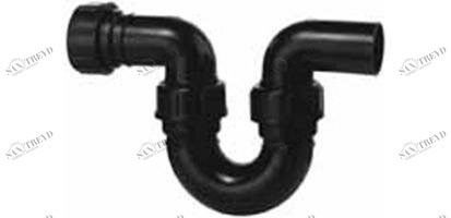 SANIT 72209117040 Сифон ПЭ выхода по горизонтали 